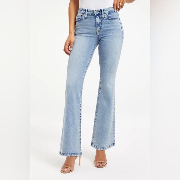 Good American Denim - Good American Good Legs with Split Back Pocket Size 8 / 29